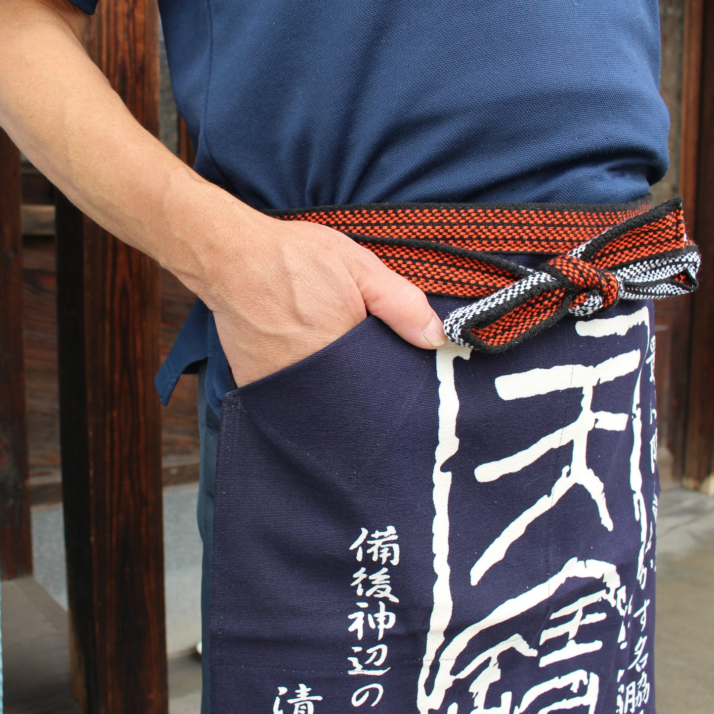天寶一 オリジナル帆前掛け